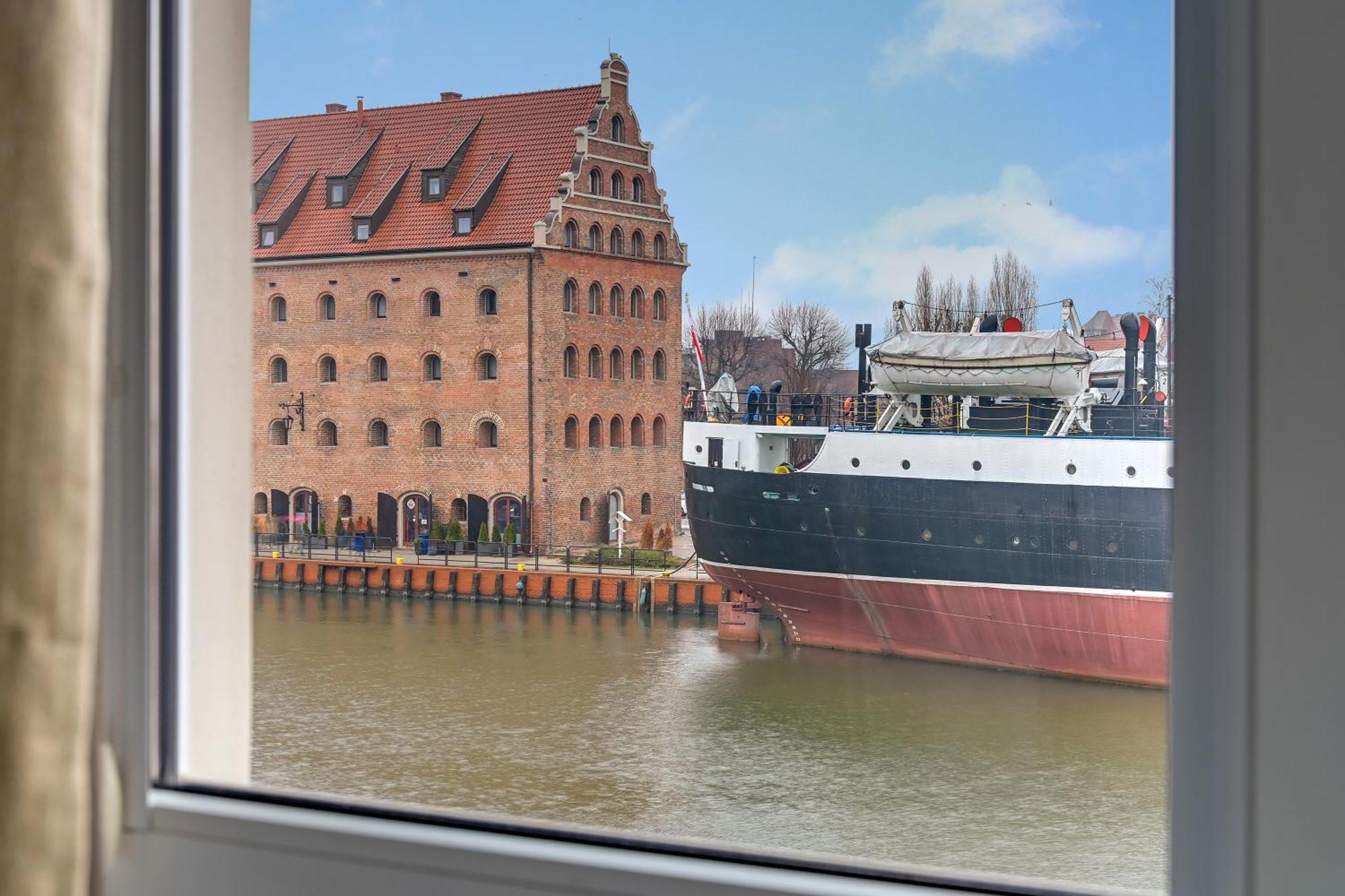 Motlawa Bulvar Residence Z Widokiem Na Rzeke Motlawa By Downtown Apartments Gdaňsk Exteriér fotografie
